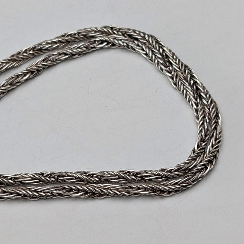 1977年 英国ブリタニアシルバー製インゴットペンダント 1トロイオンス 純銀ネックレス付