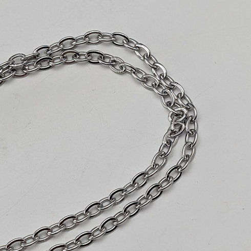 復古純銀吊墜月亮和太陽設計 13.5 克帶項鍊