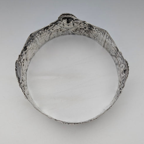 1893年 英国アンティーク 純銀製 ピンクッションフレーム Susannah Brasted