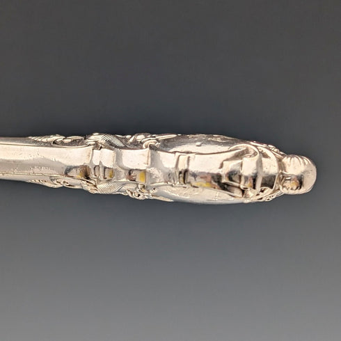 19世紀後半 英国アンティーク シルバープレート製ハンドル カトラリー7ペア John Gilbert