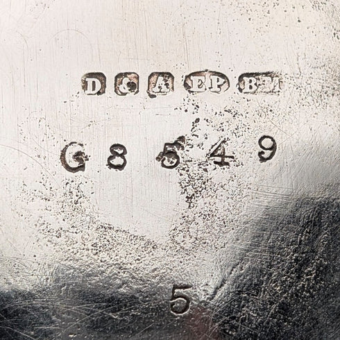 1900年頃 英国アンティーク シルバープレート製 ティーケトルセット Daniel&Arter