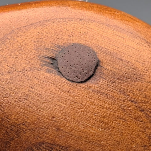 英国ヴィンテージ 極太ブラウンシャフト ダッグヘッドハンドル ステッキ 杖 103cm