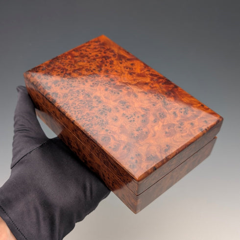 英國復古木質層板盒