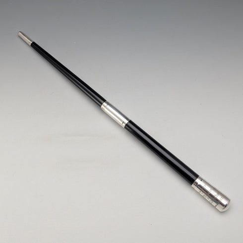 1950年 英国ヴィンテージ 純銀装飾 指揮棒 コンダクターバトン FD 箱入り