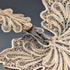 Antique sterling silver filigree leaf design tea caddy spoon