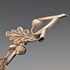 Antique sterling silver filigree leaf design tea caddy spoon