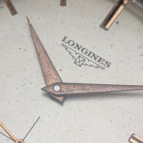 1958 浪琴 Ref8888 男士機械腕錶 Cal30L 35 毫米不鏽鋼錶殼