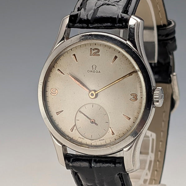 1947 歐米茄 2488-2 男士機械手錶 Cal.30T2PC 35 毫米不鏽鋼錶殼