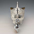 Vintage silver plate sugar bowl with charcoal crate design, boxed