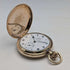 1920s British antique Russell pocket watch, gold plated hunter case, in good working order