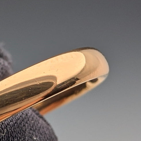 1948年英國復古珠寶K22金戒指2.9克(7號)戒指