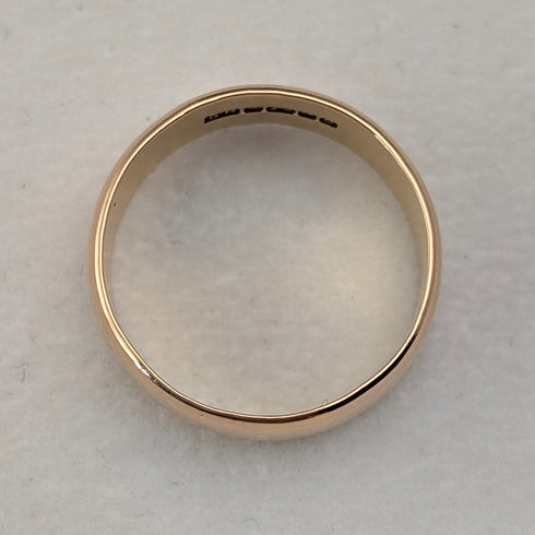 1963年英國復古珠寶K22金戒指5.6克(13號)戒指SH