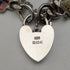 1965 British Vintage Sterling Silver Charm Bracelet 74g WJS