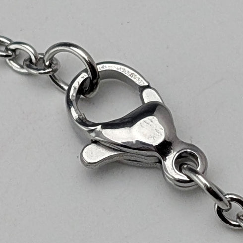 1977 British sterling silver jubilee ingot pendant 17g with necklace