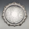加拿大復古鍍銀圓形無腳薩爾瓦直徑 37 厘米