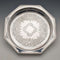 Vintage British silver plated octagon dish Parkin in box