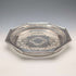 Vintage British silver plated octagon dish Parkin in box