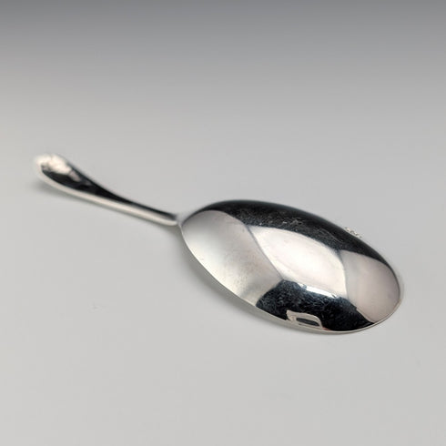 1896年 英国アンティーク 純銀製 ティーキャディースプーン Horace Woodwood