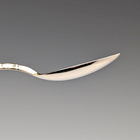 北欧ヴィンテージ エナメル装飾 純銀製 コーヒースプーン3本セット 計28g