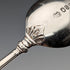 1885年 英国アンティーク 純銀製ティースプーンx6 計76g John Round