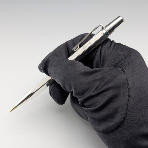 1965年 英国ヴィンテージ ヤード・オ・レッド 純銀製 推進式ペンシル ヘキサゴン 純正替芯付 ケース入