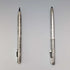 Vintage American Sheaffer sterling silver mechanical pencil and ballpoint pen set in case