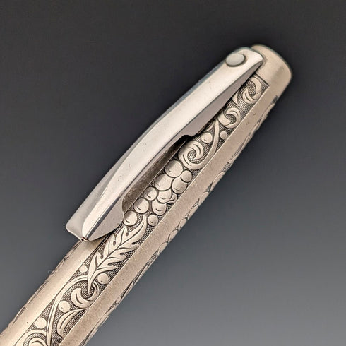 美國復古 Schafer 純銀自動鉛筆/原子筆套裝附盒