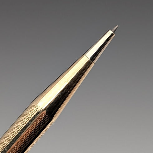 英国ヴィンテージ ライフロング ロールドゴールド製 推進式シャープペンシル ケース入