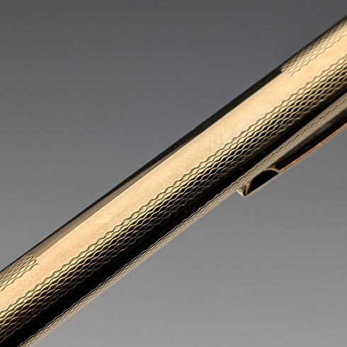 英国ヴィンテージ ライフロング ロールドゴールド製 推進式シャープペンシル ケース入