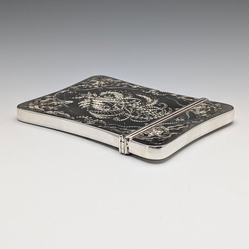 1878 英國古董純銀卡包 92 克 Robert Thornton