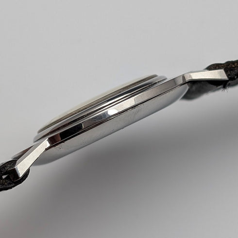 1950年代 ジラール・ペルゴ 機械式腕時計 32mmステンレスケース 動作良好