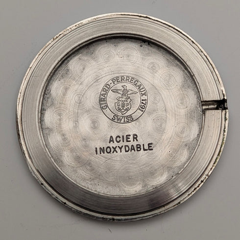 1950年代 ジラール・ペルゴ 機械式腕時計 32mmステンレスケース 動作良好