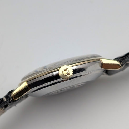 1961 年歐米茄海馬 Ref14765 61 SC 男士自動手錶 Cal552 黑色錶盤 工作狀況良好