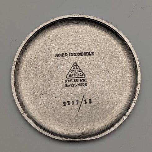1956年 オメガ Ref2317/13 紳士用 機械式腕時計 Cal266 35mmステンレスケース 動作良好