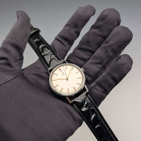 1963 年歐米茄 Ref131.002-SC 男士機械手錶 Cal286 34 毫米不鏽鋼錶殼大修