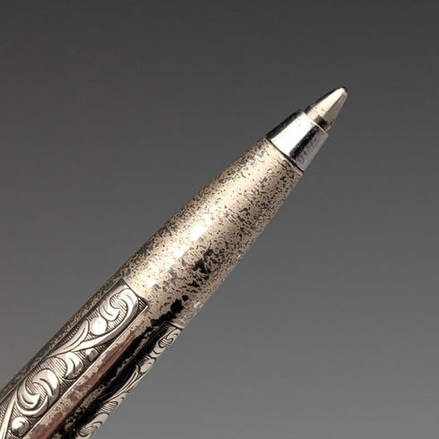 美國復古 Schafer 純銀自動鉛筆/原子筆套裝附盒