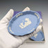 British Vintage Wedgwood Jasperware Pintish Pair, Pale Blue