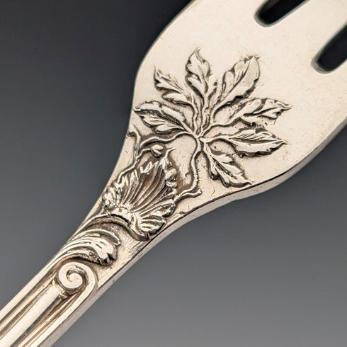 英国アンティーク シルバープレート製 デザートセット Mappin&Webb ケース入