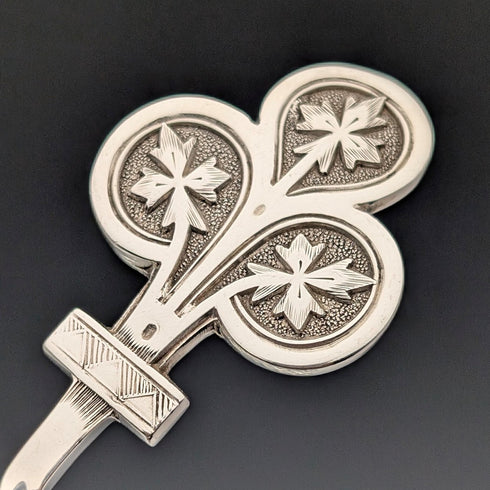 1850年頃 英国アンティーク シルバープレート製 デザートスプーンx12 Jehoiada Alsop Rhodes ケース入