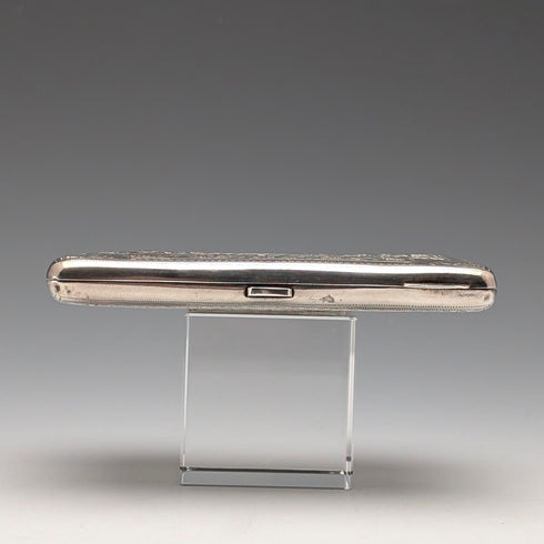 1889 英國古董純銀雙門卡包 73 克 Minshull & Latimer