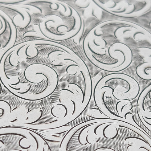 1902年 英国アンティーク 純銀製 カードケース 81g Joseph Rodgers