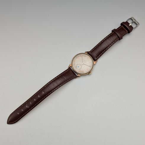 1960年代頃 英国ヴィンテージ スミス 腕時計 SMITH DeLux 15石機械式 動作良好