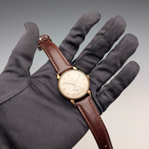 1960年代頃 英国ヴィンテージ スミス 腕時計 SMITH DeLux 15石機械式 動作良好