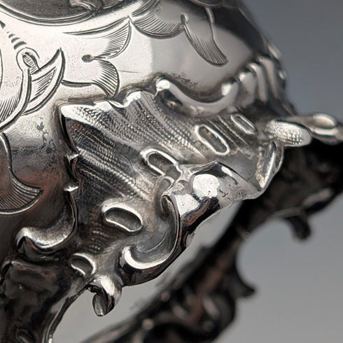 1864年 英国アンティーク 純銀製 マグカップ 131g Edward & John Barnard