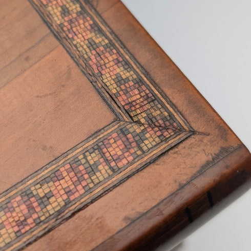 英國古董書形木盒和 Mauklin 物品 3 件套