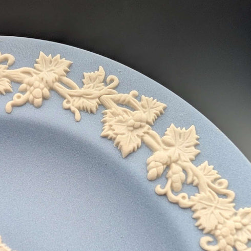 英國復古 Wedgwood 碧玉盤淡藍色