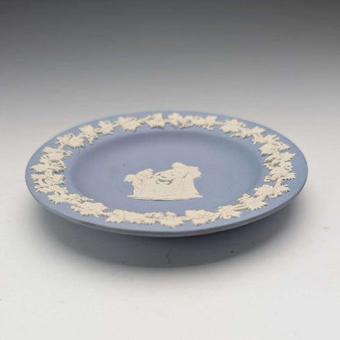 英國復古 Wedgwood 碧玉盤淡藍色