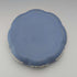 Vintage British Wedgwood Jasperware Round Box for Small Items, Pale Blue