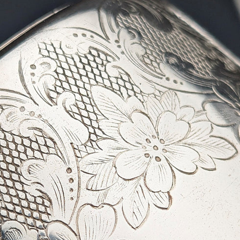 1900年頃 英国アンティーク シルバープレート製ティーポット John Henry Potter