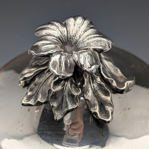 約 1830 年英國古董舊謝菲爾德盤咖啡壺